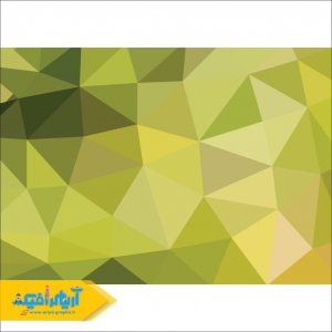 دانلود وکتور ابسترکت سبز روشن تنالیته